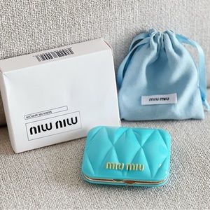 Miu Miu Macaron Blue Double Sides Mirror